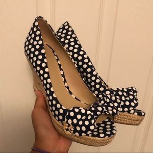 Tory Burch Dory Polka Dot Wedges
